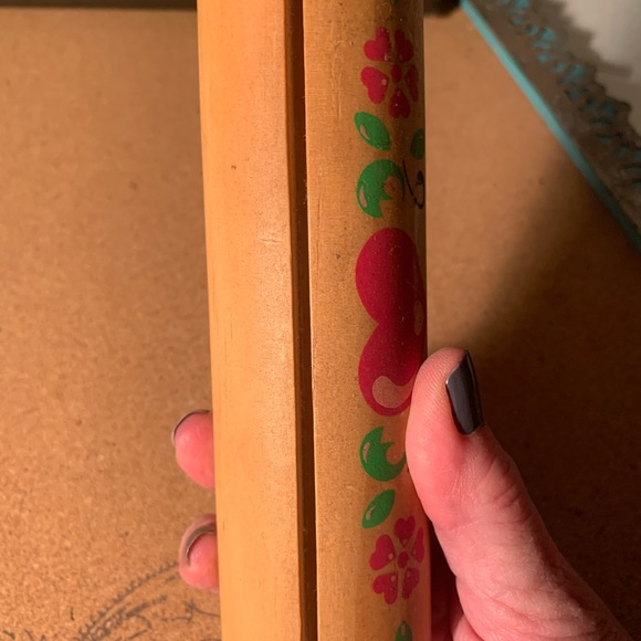 Vintage Rolling Pin Recipe Card Holder (B12) - Picture 4 of 6